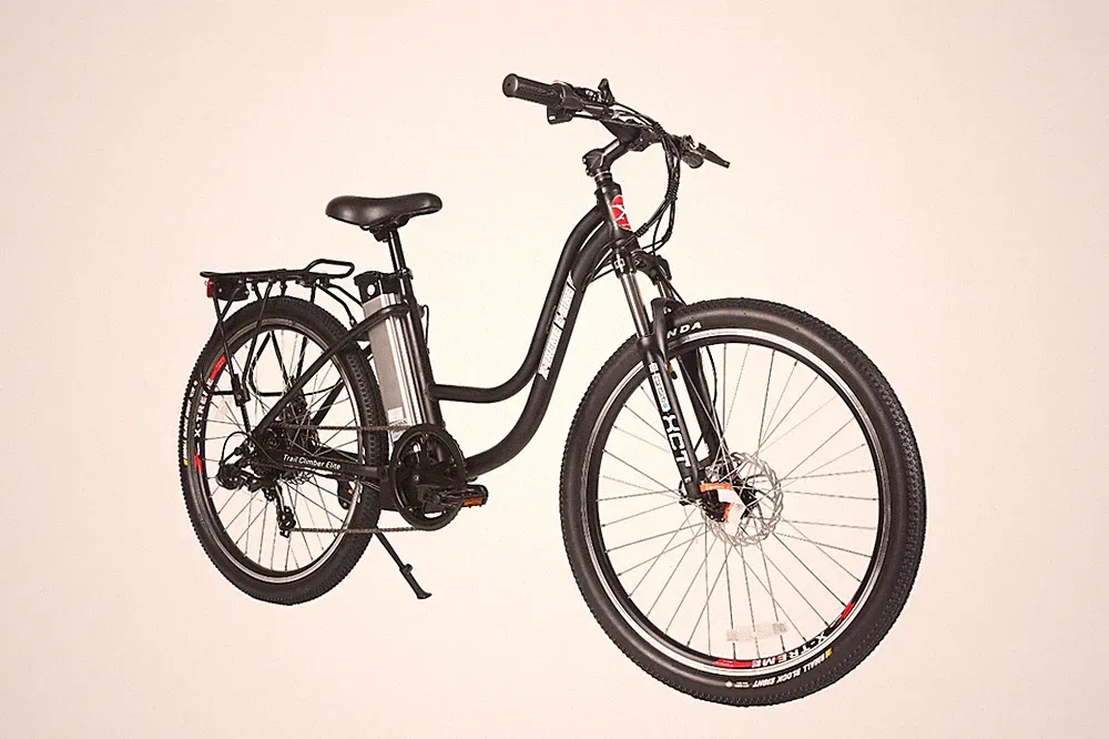 X-Treme Trail Climber Elite 24 Volt Electric Mountain Bike Black